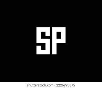 Sp Logo Design Vector Template Stock Vector (Royalty Free) 2226993375 | Shutterstock