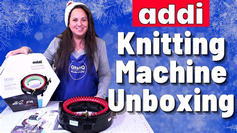 Surprised! Addi Express King Size 46 needle Knitting Machine Unboxing - YouTube