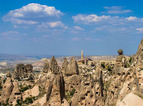 Uchisar Cave Dwellings in Turkey - Cappadocia Turkey