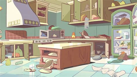 Image - S2E4 Diaz Household messy kitchen.png | Star vs. the Forces of ...