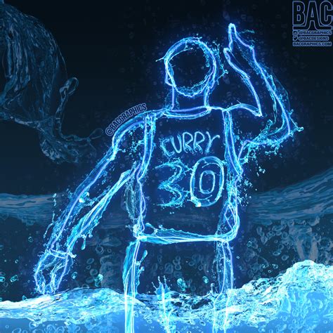 Steph Curry Water Design by BacGraphics on DeviantArt