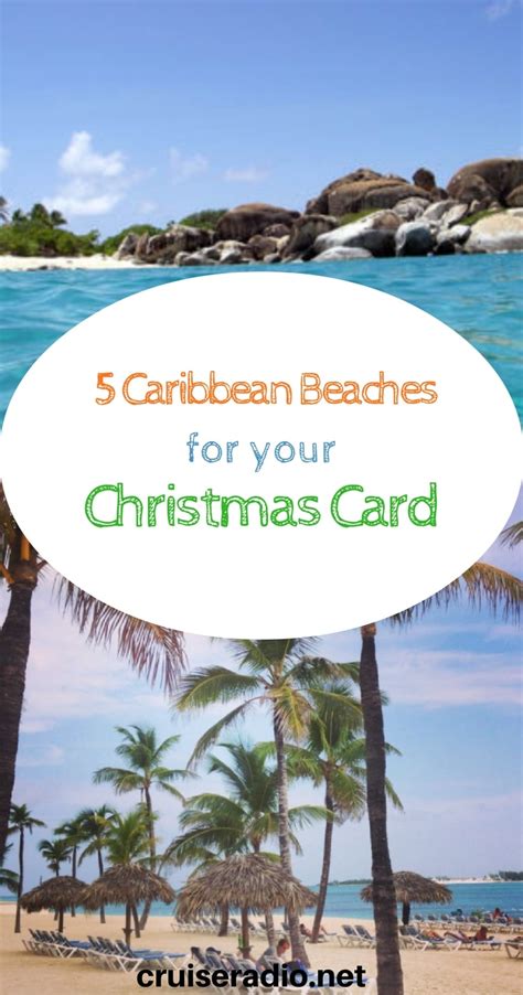 5 Caribbean Beaches for your Christmas Card