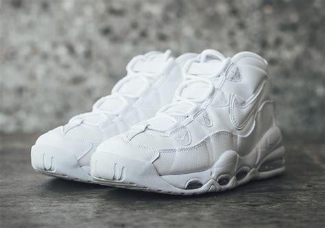 Nike Air Max Uptempo Triple White Pack Release Info | SneakerNews.com