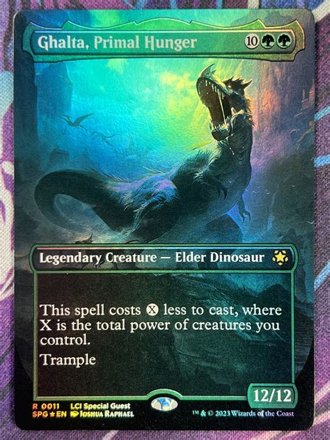 Ghalta, Primal Hunger SPG Extended Art Foil – Bootleg Mage