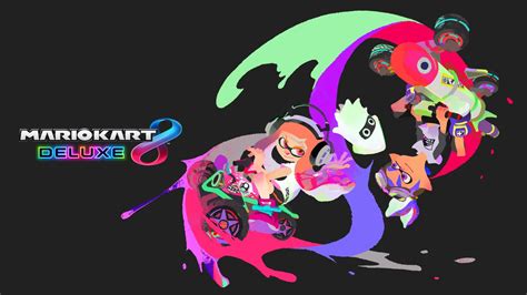 Special Mario Kart 8 Deluxe x Splatoon art - Nintendo Everything