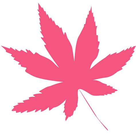 Cannabis Leaf Silhouette