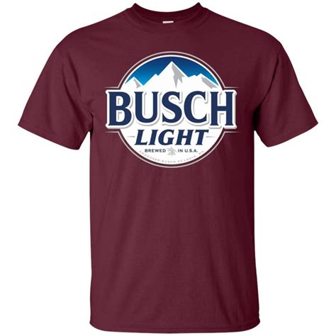 $19.95 - Busch Light Shirt ; Busch Light Shirt #BuschLight #Busch Popular Tee, Carolina Blue ...