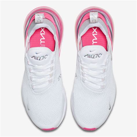 Nike Air Max 270 in White and Pink | Sneakers Cartel