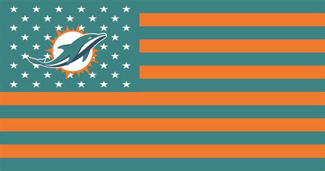 Miami Dolphins Flag001 logo custom vinyl decal [STK-NFL-Flag001-018] - $1.00 : stickerlogo