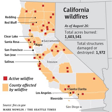 California Wildfire Evacuation Map