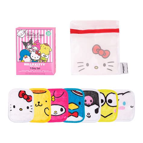 MakeUp Eraser Hello Kitty & Friends 7-Day Face Cleanser Set