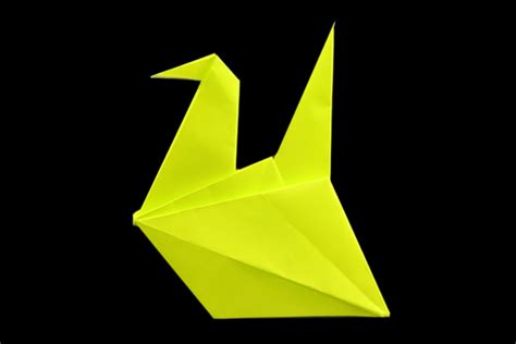 Origami Bird Diagram