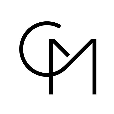 C M Monogram Logo Design Monogram Logo Design Logo Design Typography ...