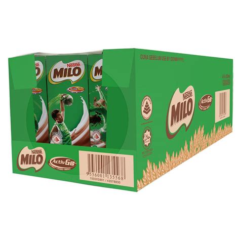 MILO® UHT CHOCOLATE MALT PACKET DRINK 24X200ML