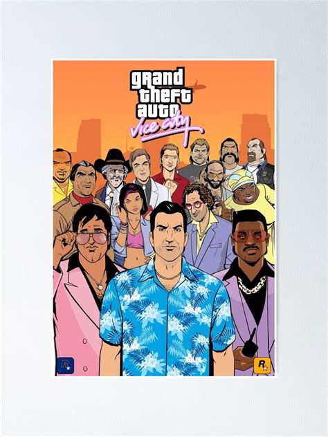 "Vice City - GTA V " Poster for Sale by jamssberty | Redbubble