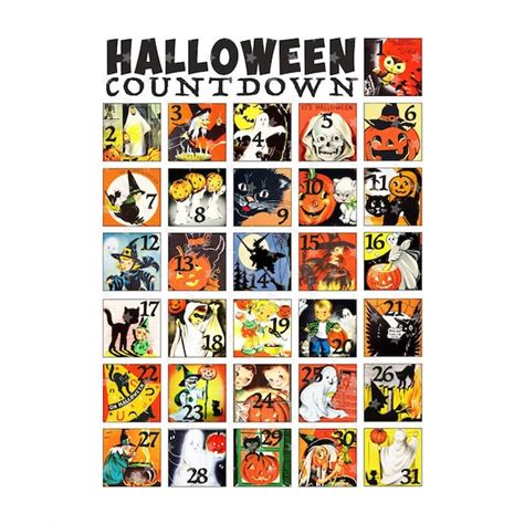 Halloween Countdown - Etsy