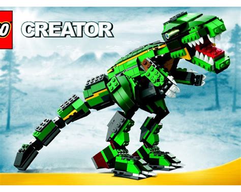 LEGO Set 4998-1-b1 T-Rex (2008 Creator > Creator 3-in-1) | Rebrickable ...