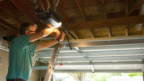 How to adjust garage door cable tension