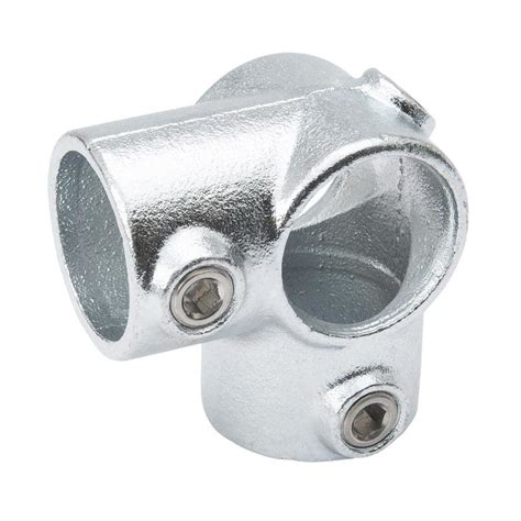 X-in Y-Degree Silver Galvanized Steel Structural Pipe Fitting Plumbing ...