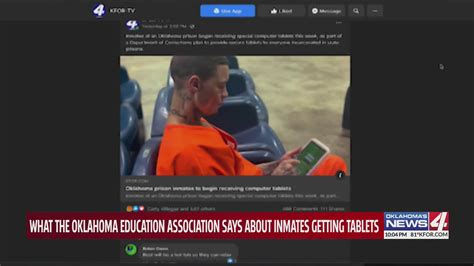 Oklahoma prison inmates set to receive tablets for use on prison property | KFOR.com Oklahoma City