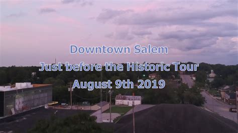 Salem Historic Walking Tour August 9th - YouTube