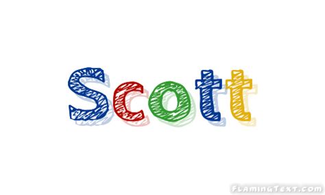 Scott Logo | Free Name Design Tool from Flaming Text