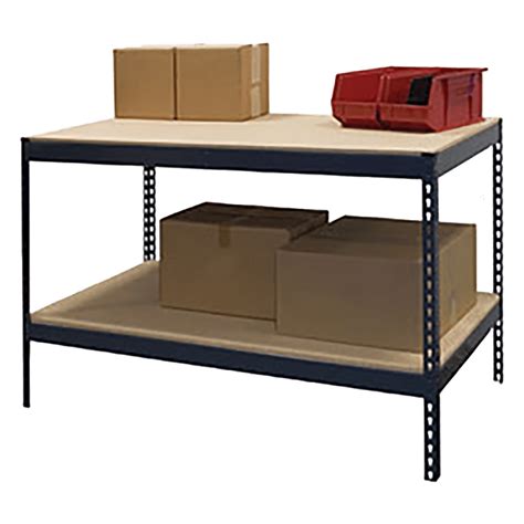 Boltless Workbench plus Bottom Shelf – All Rack Solutions