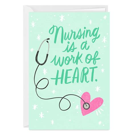 Work of Heart Folded Thank-You Photo Card for Nurse - Greeting Cards | Hallmark