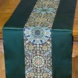 Silk Table Runner with Jade Tassels | Home Décor | Table Decor