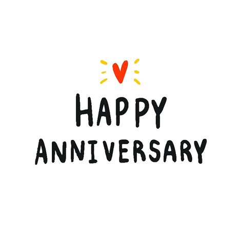 Happy Anniversary typography in black | free image by rawpixel.com / Aum | Happy anniversary ...