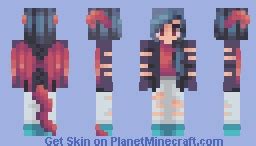 Dragon Girl Minecraft Skin