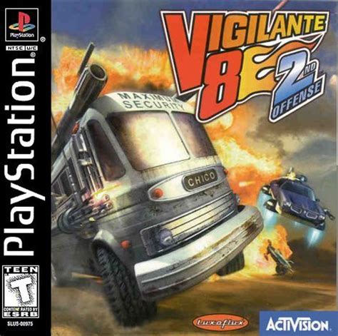 Vigilante 8 - 2nd Offense PSX cover