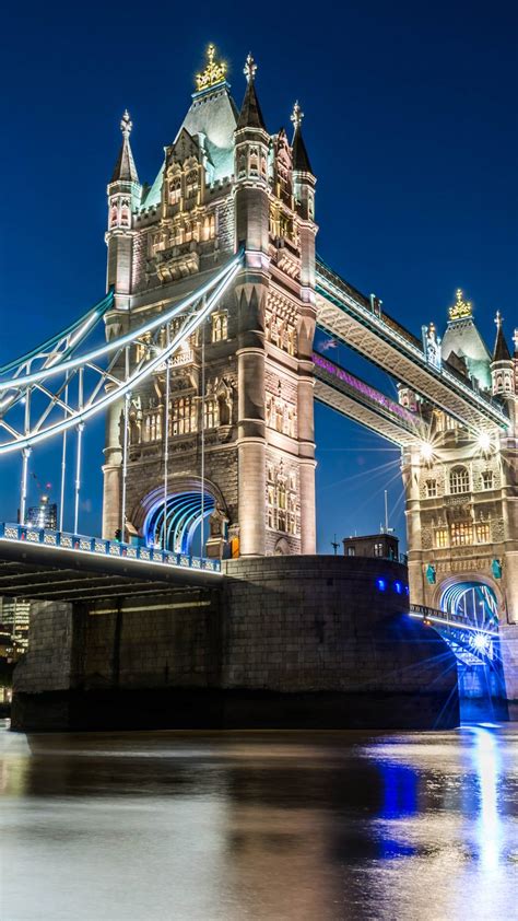 Free download Download Tower Bridge London Night Photography Free Pure 4K Ultra [950x1689] for ...