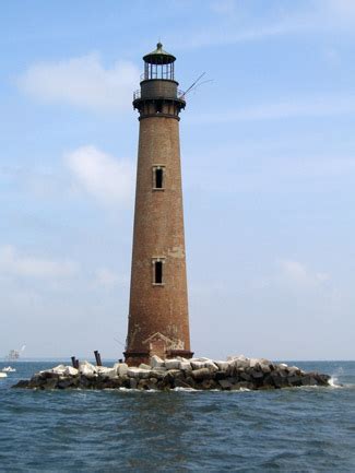 Sand Island Lighthouse, Alabama at Lighthousefriends.com