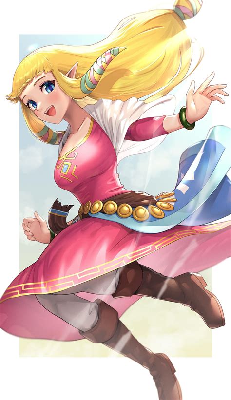 Sky Zelda by @gonzarez1938 : r/ZeldaIsCute