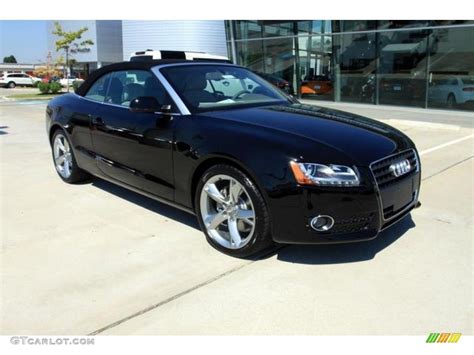 2011 Brilliant Black Audi A5 2.0T Convertible #37423875 Photo #3 | GTCarLot.com - Car Color ...