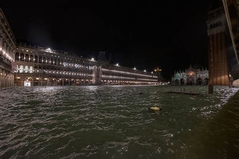 Venice Flooding: Pictures of City Under Historic High Waters