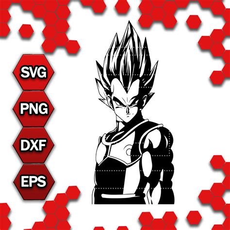 Vegeta SVG Dragon Ball Z Super Vector Vectorency | ubicaciondepersonas.cdmx.gob.mx