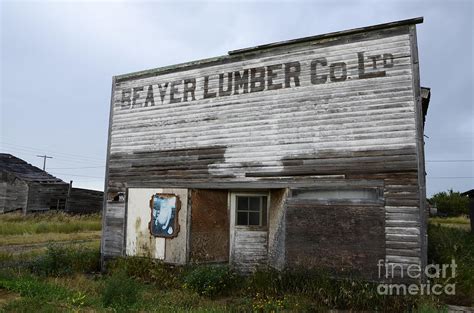 Beaver Lumber Company Ltd Robsart Photograph by Bob Christopher