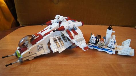 Lego Star Wars Republic Gunship MOC 75021 7676 - 7345243126 - oficjalne ...