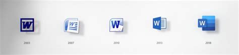 logo-ms-word-evolution – Flashfly Dot Net