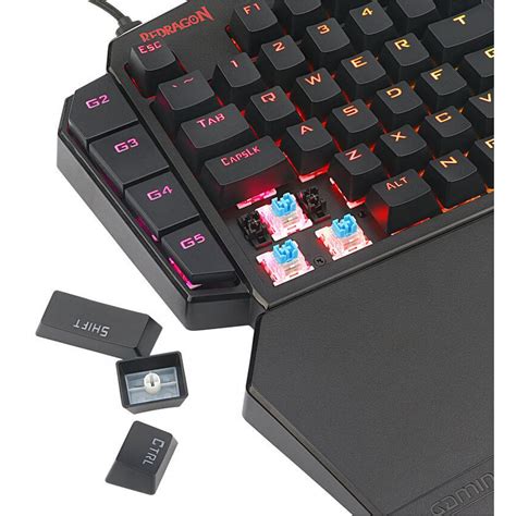 Teclado Mecânico Gamer Redragon Diti K585 RGB Switch Outemu Blue Preto ...