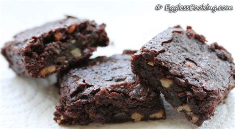 Eggless Brownies Recipe | Silken Tofu Brownies | Eggless Cooking