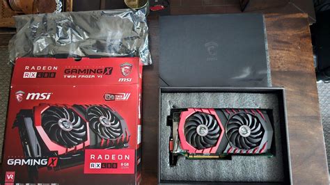 MSI Radeon RX 480 GAMING X 8GB Graphics Card VR Ready | eBay