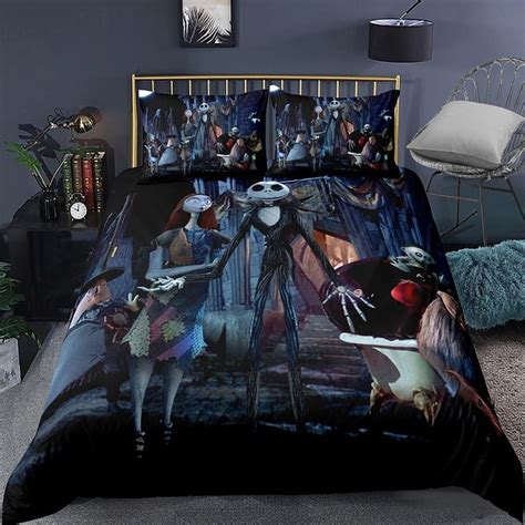 3D Nightmare Before Christmas Bedding! #3dprinted #bedding #nightma… in ...