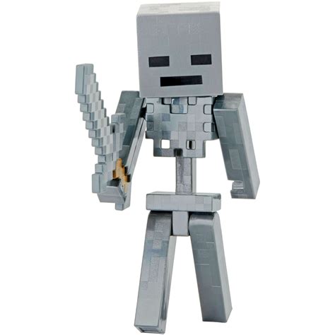 Minecraft Attacking Wither Skeleton Basic Figure - Walmart.com ...