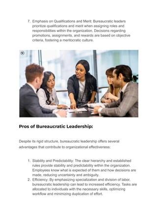 Understanding Bureaucratic Leadership_ Its Principles, Pros, and Cons.pdf | Free Download