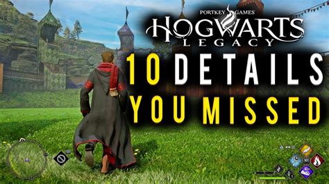 10 Easter Eggs & Hidden Details You May Have Missed in the NEW Hogwarts ...