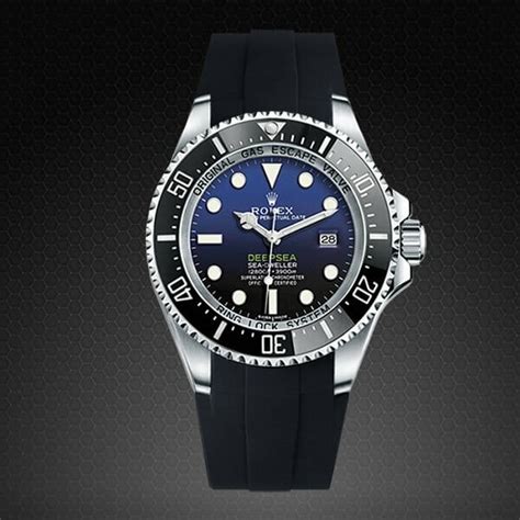 THE GREATNESS OF THE ROLEX DEEPSEA WATCHBAND | Rubber B