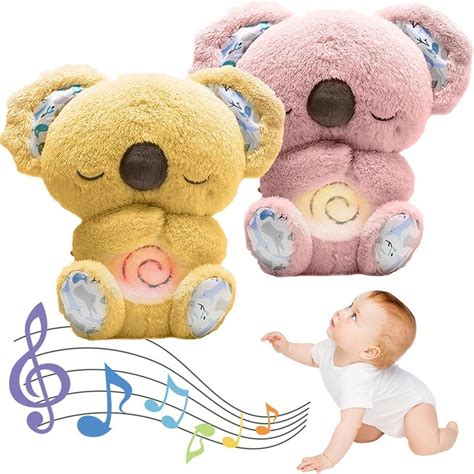 Calming Otter - Breathing Otter - Koala Plush Baby Sound Lights Music ...